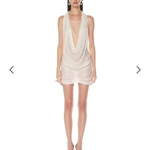 Amalia White Mini Dress Bronx and Banco NWT